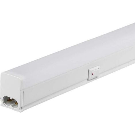 Lámpara de techo LED lineal Samsung V-TAC de 16 W y 120 cm, conectable con interruptor, blanco cálido (1/5)