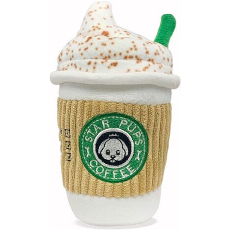 Jouet pour chien au café et au lait épicé pour chiots - Jouet pour chien d'automne (1/4)