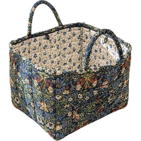 Aufbewahrungskörbe für mehr Ordnung, faltbare Organizer Faltbare Stoffkörbe mit Griffen für Schlafzimmer, Wohnung, Studentenwohnheim, Hotel, Picknick, Camping, Einkaufen (1/5)