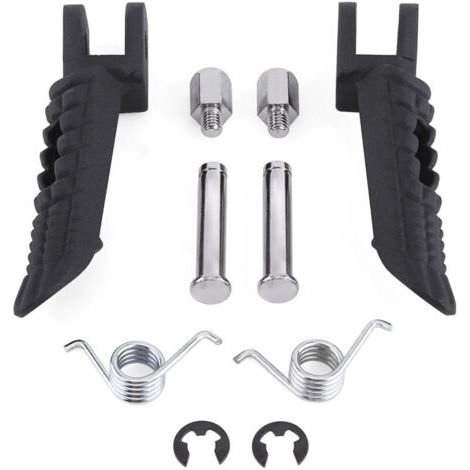 BUNTHAUS Repose-pieds avant noirs pour Suzuki GSXR600, GSXR750 et GSXR1000