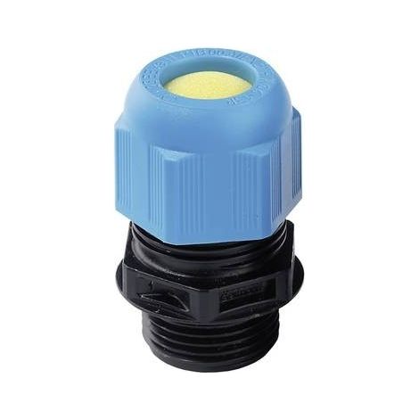 Wiska 10103390 Pressacavo filettato ATEX M25 Poliammide Nero (RAL 9005), Blu luminescente (RAL 5012) 1 pz.