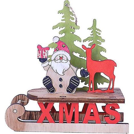 1 Stück Weihnachtstischornament (1/3)