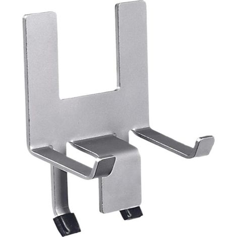 Deckelhalterung aus Edelstahl mit Silikonpad, geeignet für Standardtöpfe, Pfannen und Schüsseln.
