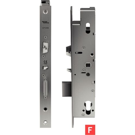 dormakaba SVP-Einsteckschloss Typ 2739F, DM 45/92/9 mm, Stulp kantig 270x24 mm ER DIN-LS/R