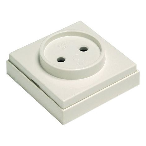 Portalampada da superficie Famatel 5024-B bianco 10A 250V