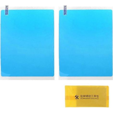 Lot de 2 films protecteurs transparents anti-pluie et imperméables pour vitres de voiture, 16 x 20 cm (1/5)