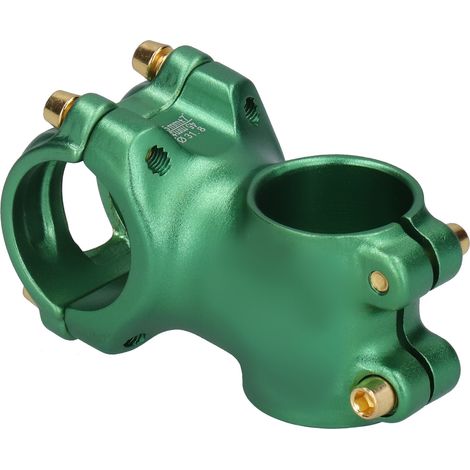 Potence de guidon ZTTO pour VTT/vélo de route, 31,8 mm, angle de 7 degrés, vert (1/5)