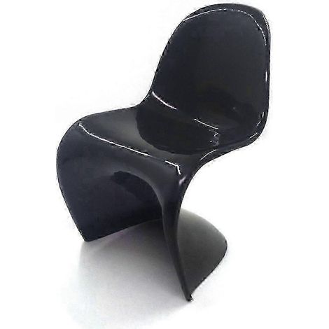 Chaise de salle à manger en plastique cristal, modèle décontracté pour la maison HK814 (1/5)