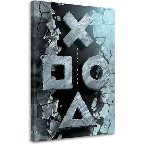Quadro su tela, Pulsanti per il controller - 70x100 (1/5)