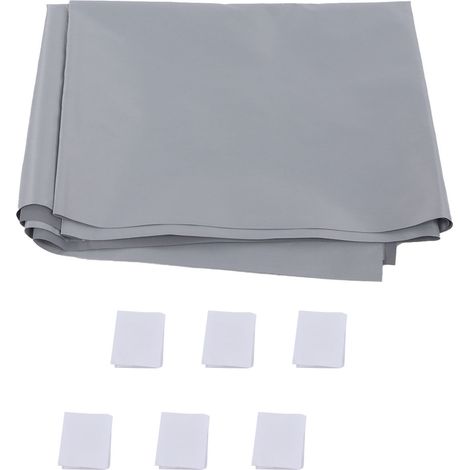 Écran de projection haute définition 4K anti-lumière, pliable et portable, idéal pour les films à la maison, les fêtes, le bureau et la salle de classe (80 pouces).