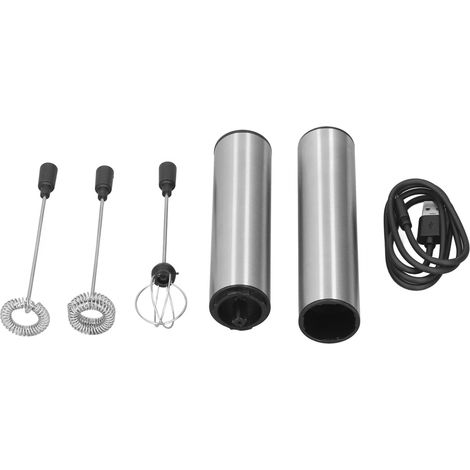Mousseur à lait portable multifonctionnel et facile à nettoyer, rechargeable par USB (1/5)