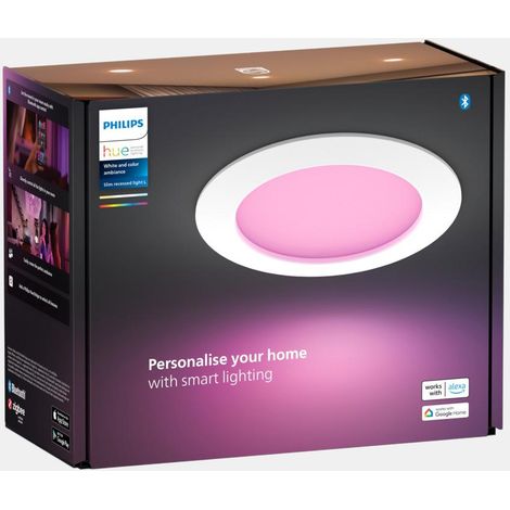 Signify Philips Hue Slim Spot blanco 170 mm diseño delgado