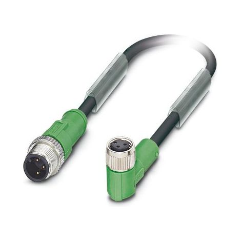 Câble d'actionneur Phoenix Contact 3 conducteurs , M12 Mâle vers M8 Femelle, 1.5m ( Prix pour 1 )