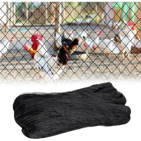7, 5 x 15 m - Filet d'oiseaux - Filet de Nylon - Filet de protection des oiseaux - pour oiseaux, poulets, les jardins potagers (1/5)