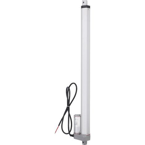 Actionneur électrique 24 V CC, course de 450 mm, force de 750 N, actionneur linéaire à engrenages métalliques pour système de levage, contrôleur et télécommande inclus. (1/5)