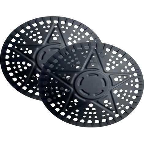 Protection de vidange de salle de bain de forme ronde, anti-obstruction, facile à nettoyer pour cuisine, toilettes et buanderie (1/5)