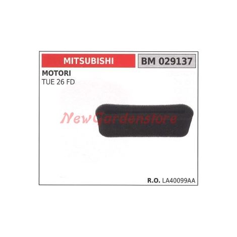 Luftfilterschwamm MITSUBISHI 2-Takt-Motor an Freischneider montiert 029137