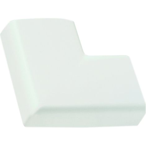 angle plat modulable - 34 x 16 - blanc - tm optima - iboco 08842