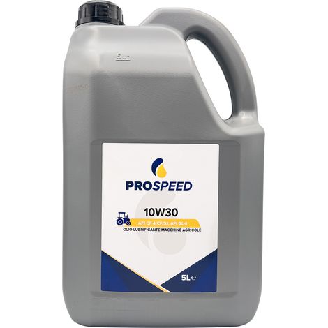OLIO LUBRIFICANTE PER MACCHINE AGRICOLE 10W30 - tipo STOU lt.5