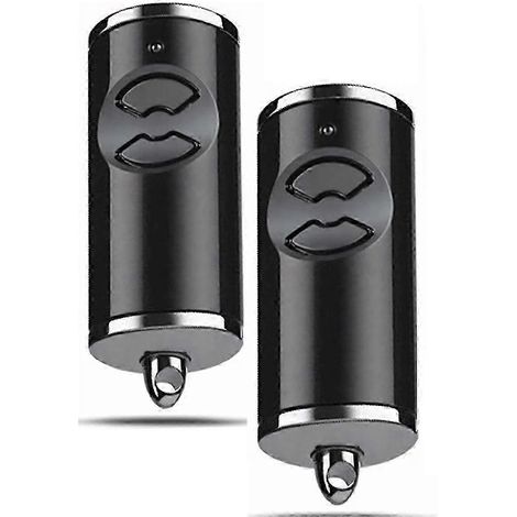 Lot de 2 télécommandes portables pour porte de garage, fréquence de 868,3 MHz, compatibles avec les modèles -4-868-BS. (1/5)