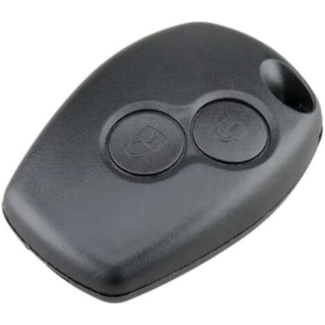 Boîtier de clé 2 boutons sans lame pour Renault Clio 3, Twingo 2, Master 3, Kangoo 2, Trafic, Modus – Remplacement clé plip voiture (1/5)