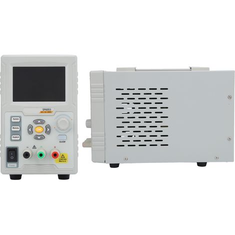 SP6053 Programmierbares Einkanal-Digitalnetzteil mit Mehrbereichs-Spannungs- und Stromeinstellung, Wechselstrom 110–240 V, EU-Stecker (1/5)