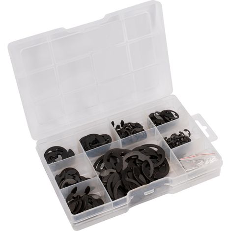 Connex Sortimentskasten E-Sicherungsringe 1,5-22 mm - 300 Stück