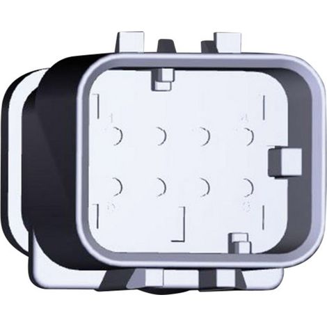 TE Connectivity Stiftgehäuse-Kabel AMPSEAL16 Polzahl Gesamt 8 776538-1 1 St. (1/2)