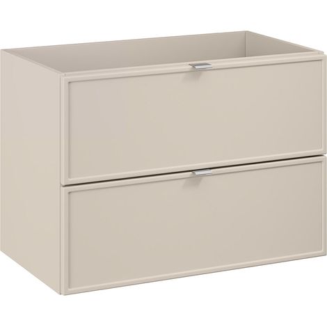 Meuble sous-vasque 80cm Alba Cachemire (1/5)