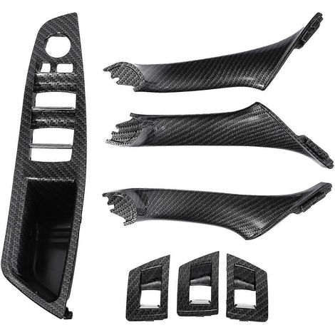 pièces Conduite à droite pour BMW Série 5 F10 F11 Poignée de porte intérieure, garniture de panneau de tirage, cache d'accoudoir (1/5)