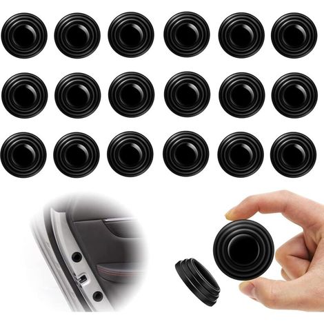 20 Pcs Joint Amortisseur de Porte de Voiture, Coussinet en Silencieux et Antichoc de Porte de Voiture,Joint Protection Bord de Porte Voiture de Pare-Chocs Anti-Collision (1/5)
