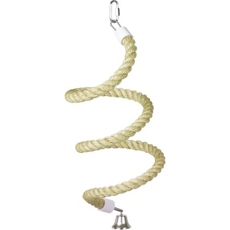 Nobby Cage Toy Sisal Seil Spirale natur Vogelkäfige & Vogelkäfig-Zubehör
