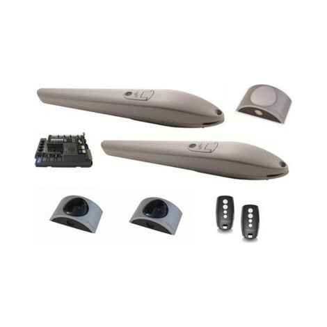 Kit Motorisation Portail Battant Automatisme EA KING GATES JET 24 Accessoires NOVO - Maxi 300 kg 3m par battant 24V Course 360mm 50W (1/5)