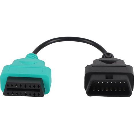 GARRYFIZH Câble de scanner de direction assistée vert ABS OBD2 remplacement de diagnostic pour outil d'analyse ECU Fiat (1/5)