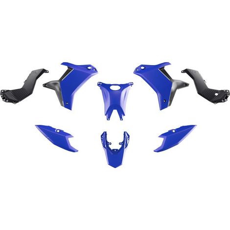 KIT PLASTICHE RACETECH (RTECH) 2025/12 (SENZA PARAFANGO ANTERIORE) T7 YAMAHA TENERE 700 '25-'26 COLORE BLU/NERO