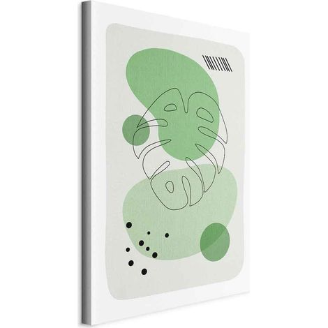 Immagine - Estetica verde della Monstera (1 pezzo) verticale (1/5)