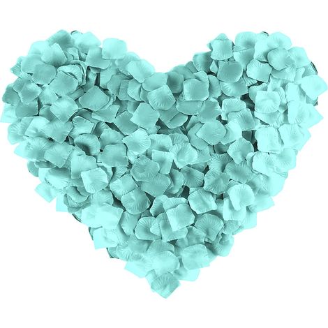 Petales De Rose - Non Tissé - 5 À 6 Cm - Pour Mariage Décoration Romantique Fête Saint-Valentin - 1200 Pièces (1/5)