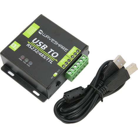 Convertisseur USB Isolé vers RS485/RS232/TTL - Adaptateur Haute Vitesse et Protection contre les Interférences (1/5)