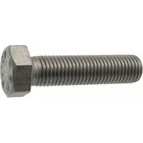 Vis euromarine din 933 tête hexagonale inox A4 4x40 mm (1/2)