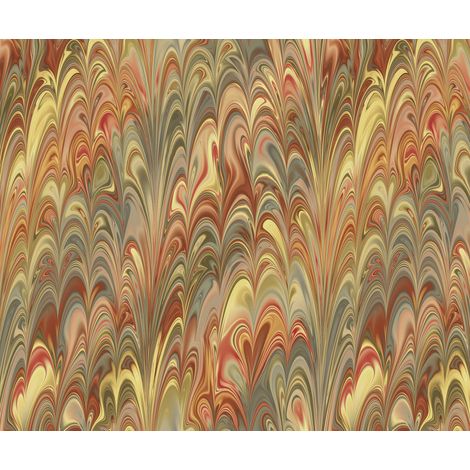 Papier peint panoramique vintage & retro Cercles Club (1/4)