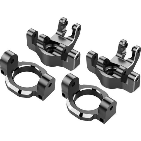 Metal Upright Set (4pcs-Front-Grey)