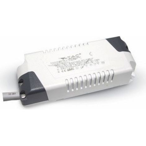 V-TAC 15W LED-Panel-Treiber, Weiß, Lötdrähte