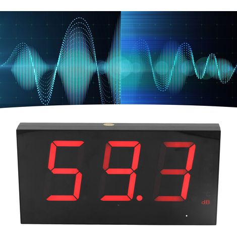 Détecteur de Niveau Sonore Murale à Précision Élevée USB avec Mesure Large et Installation Murale pour Surveillance du Bruit (1/4)