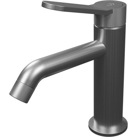 Mitigeur lavabo avec vidage up&down Métal Brossé East Side - CRISTINA ONDYNA ES22077 (1/2)