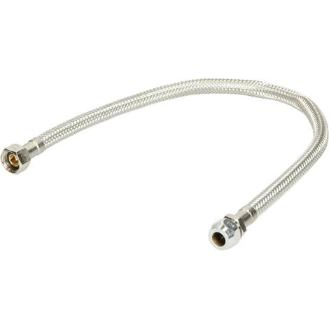 Flexible d'alimentation d'eau potable 10 mm QV 3/8’’ écrou chapeau