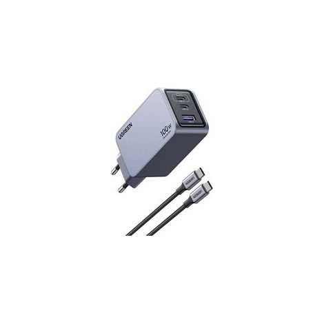 Cargador UGREEN Nexode Pro de 100 W GaN con cable USB-C (1/5)