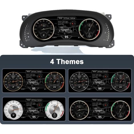 Cuadro de instrumentos digital, pantalla HD, compatible con Jeep Wrangler JK 2011-2018, Para JK 2011-2018 (1/2)