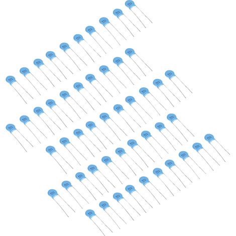Lot de 50 condensateurs céramiques à disque haute tension 1000 V, 104 MΩ, 0,1 µF (100 nF). (1/5)