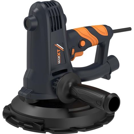 MAXXT Ponceuse manuelle pour cloison sèche, 1500-2700 tr/min, vitesse variable, 750 W, ponceuse électrique pour murs, aspiration réglable (1/4)