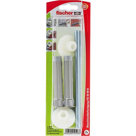 Fischer Cheville chimique pour lavabo FIS W M 10 - 52593